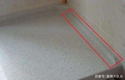 厨房石英石台面和墙缝隙