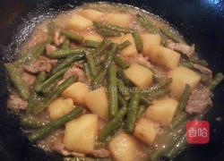土豆豆角炖肉的家常做法