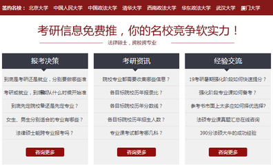法律硕士报名