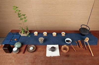 茶具摆放