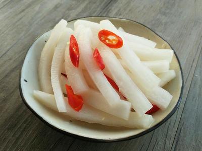 爽口 脆萝卜制作方法