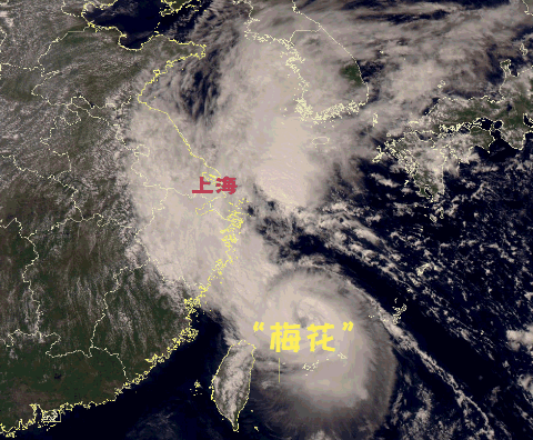 台风影响上海