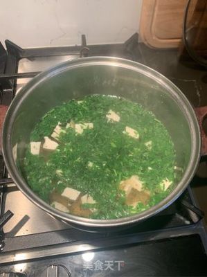 荠菜豆腐羹的做法窍门