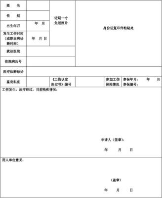 工伤 申请鉴定