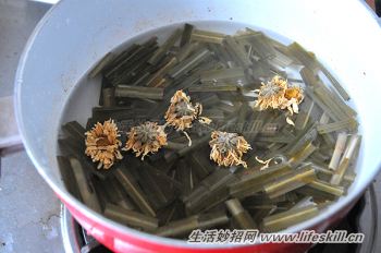 杭菊的制作方法