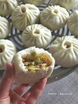 白菜猪肉馅包子怎么做