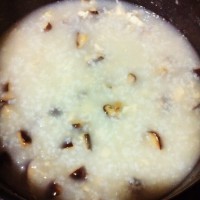 香菇桃子粥