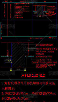 吊顶承载龙骨俗称主龙吗