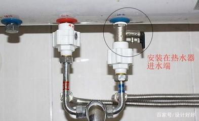 热水器泄压阀怎么打开