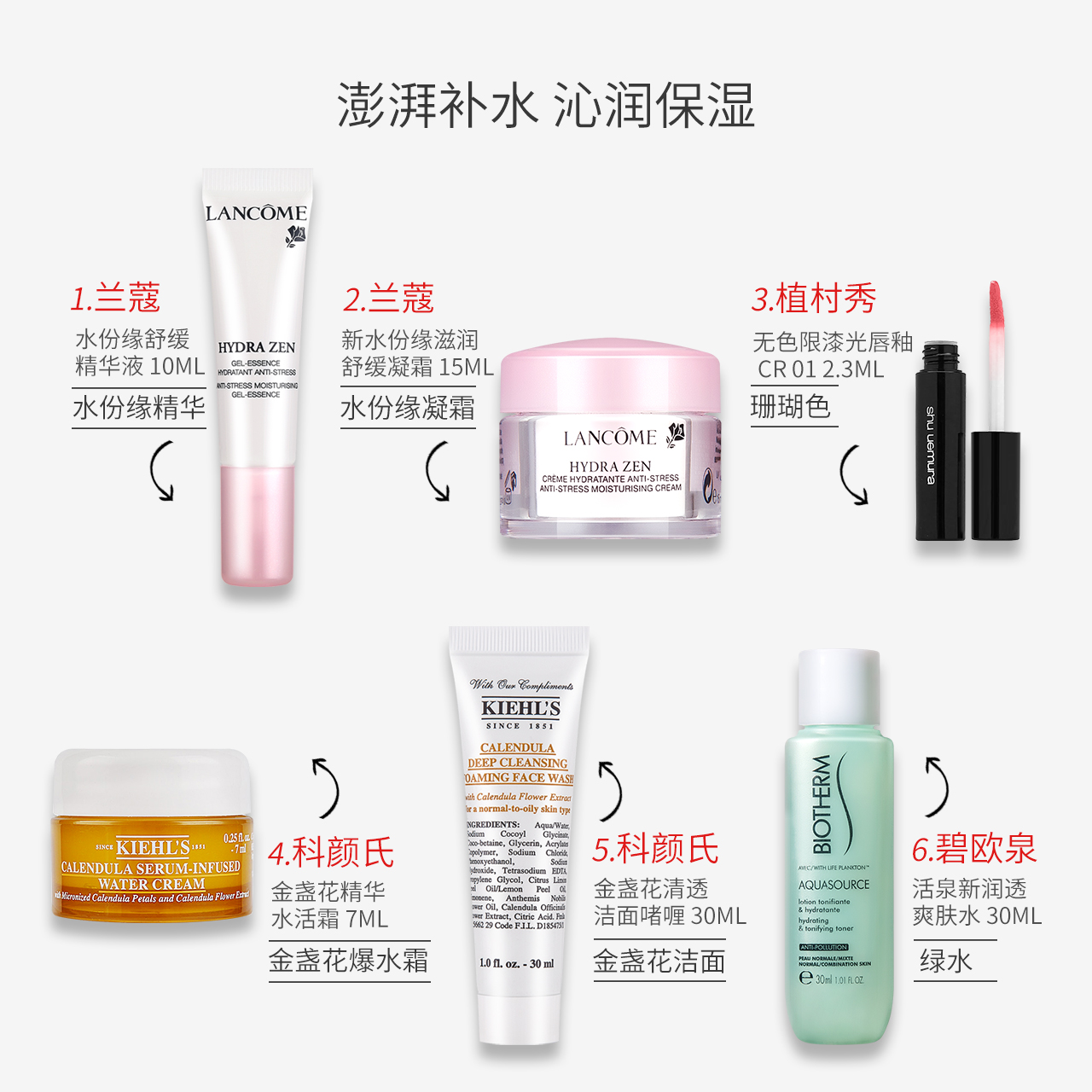 科颜氏化妆品价格表