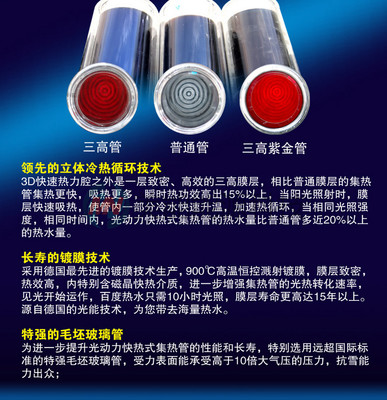 太阳能热水器中午能上冷水吗