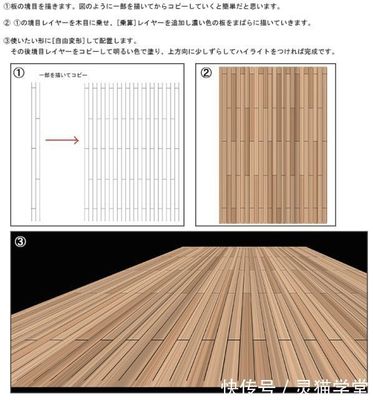 地板怎么画