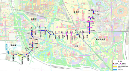 郑州轨道交通规划图
