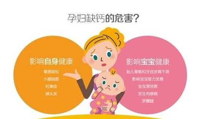 孕妇缺钙表现