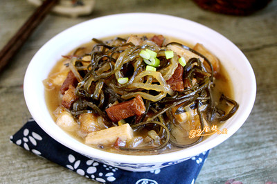 砂锅海带炖豆腐的做法