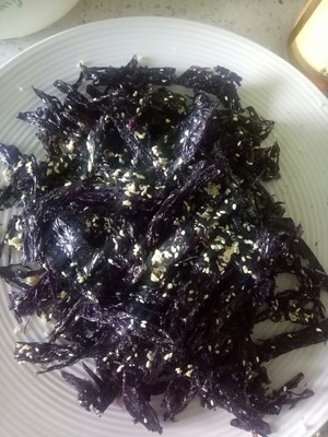 海台菜的制作方法