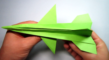 简单纸飞机折纸视频下载