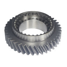 Detailed close-up of countershaft drive gear for HOWO truck transmission