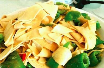 豆腐皮的炒大全家常做法
