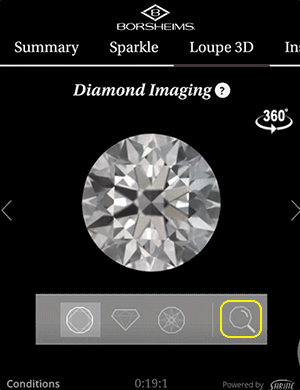 怎么看钻石里面有多少心箭
