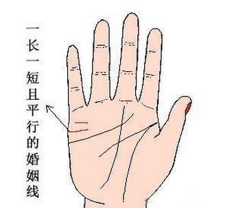 双婚姻线代表什么意思