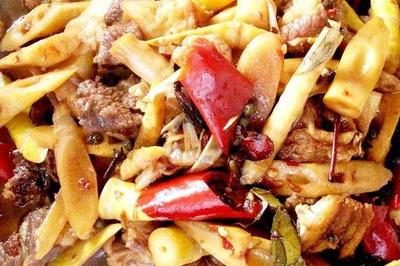 牛肉炒干竹笋做法大全家常