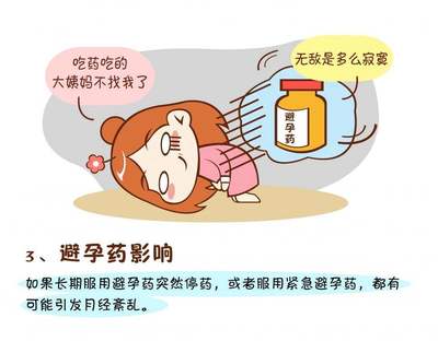 紧急避孕药会影响几个月的月经