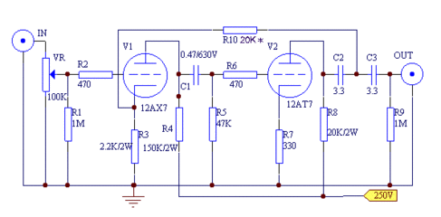 声音放大电路PCB