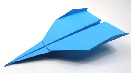 飞得远的纸飞机折法