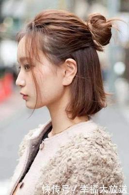 长发可以扎半丸子头吗