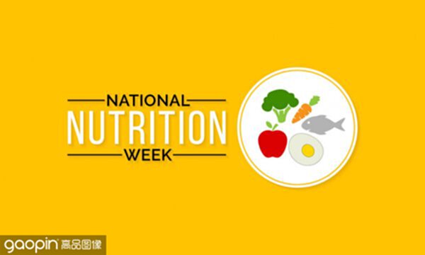 illustration on the theme of national nutrition week observed