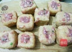 豆腐塞肉馅的家常做法