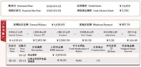 建行芭比信用卡利息多少钱