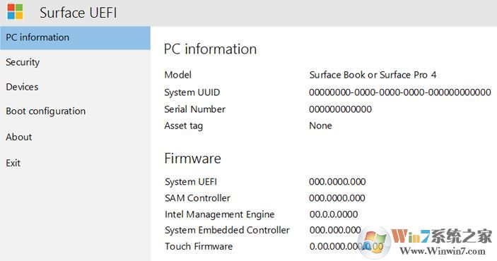 surface book bios
