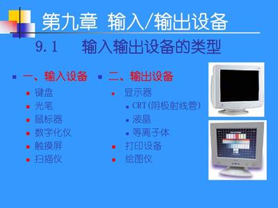 显示器是输入设备还是输出设备