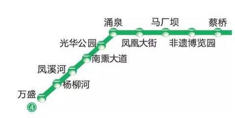 成都地铁4号线涌泉站