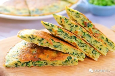 早餐菠菜饼的做法大全家常