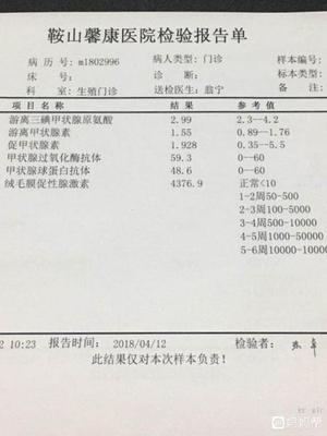 鞍山门诊医院电话是多少