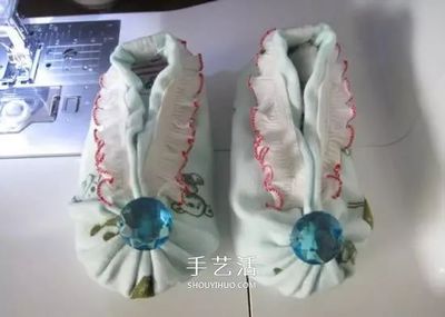 新生儿鞋子做法图解