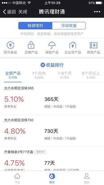 微信的理财通和余额宝哪个好