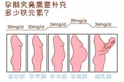 怀孕期间正常铁元素数值是多少正常