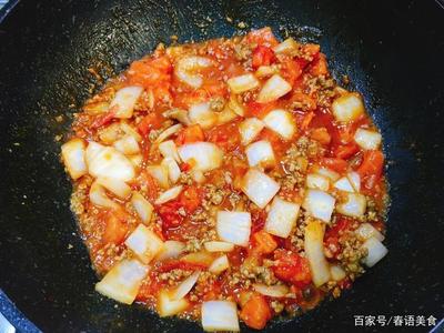 大白菜炒番茄
