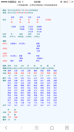 在线排八字排盘