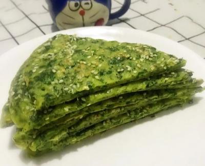 早餐菠菜饼的做法大全家常