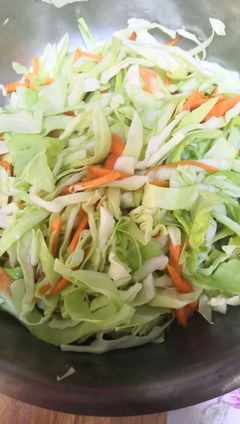 圆白菜咸菜