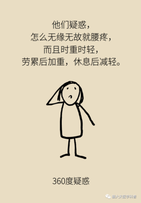 无缘无故腰疼是怎么回事