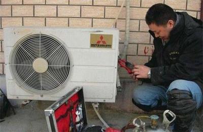 空调拆机收氟示意图