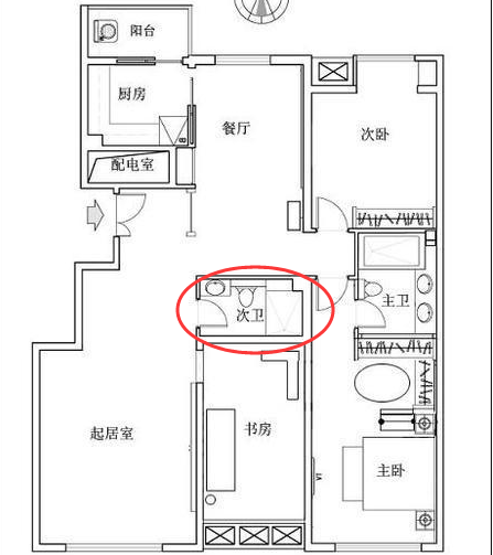 怎么画房间平面图