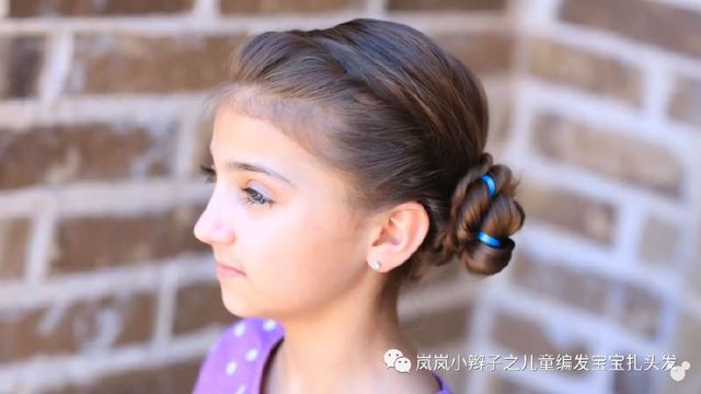 儿童六一舞台发型