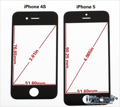 iphone5机身长多少厘米,苹果5的